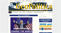 Desktop Screenshot of geopolitic.ro